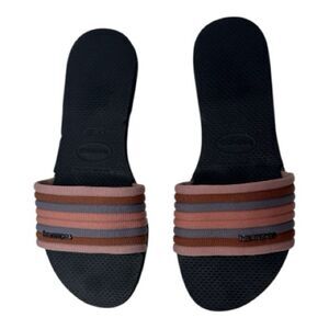 Havaianas Malta Cool Slides. Size 39-40 (9/10).